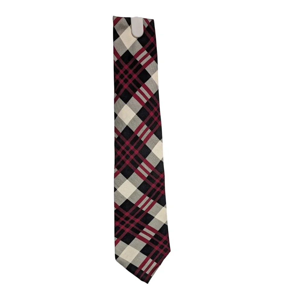 Sheaf & Caber Tartan Necktie Made in USA 100% Silk